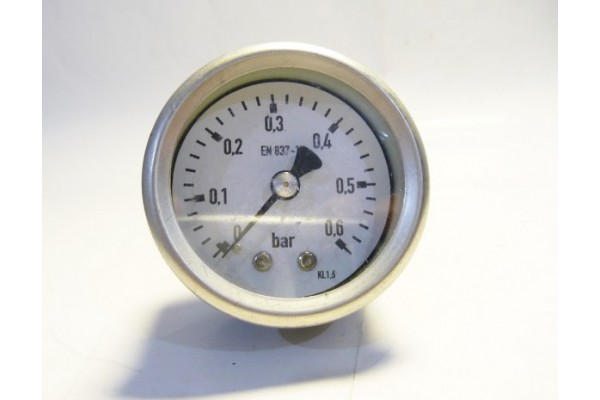 Pressure Gauge, EN837-1, 0~0.6 bar, China